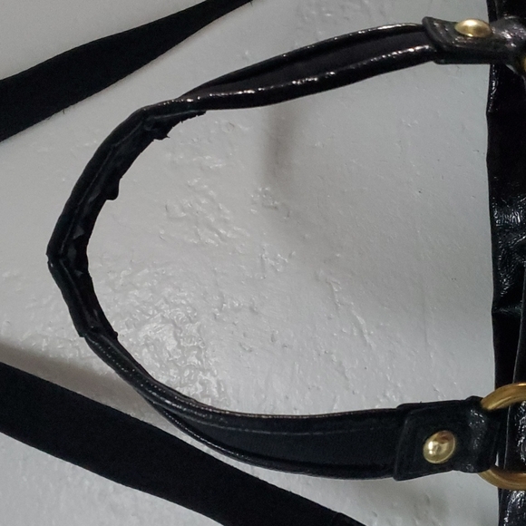 Coach Daisy Liquid Gloss Pocket Patent Tote - Picture 10 of 10